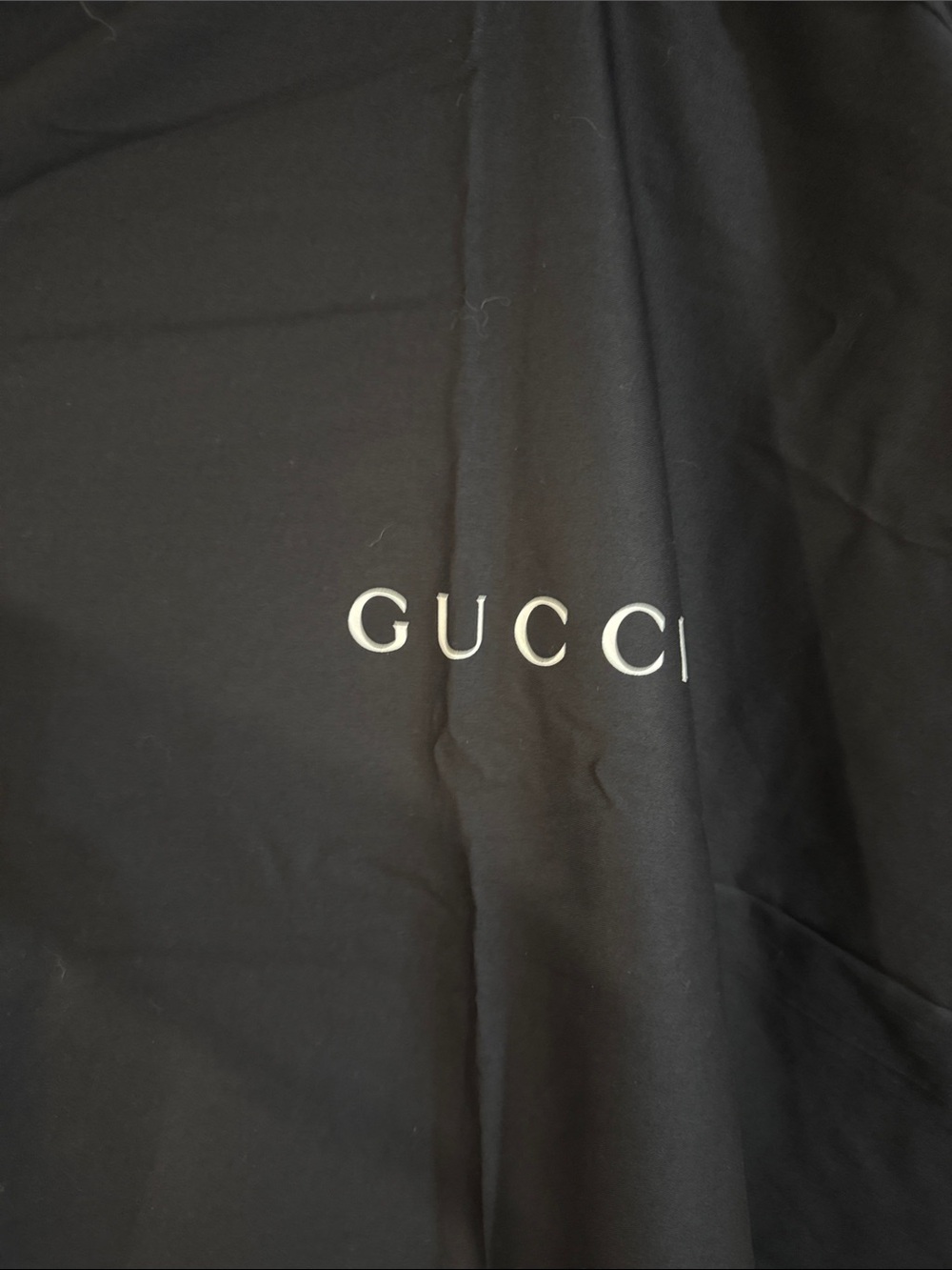 GUCCI Black Garment Bag